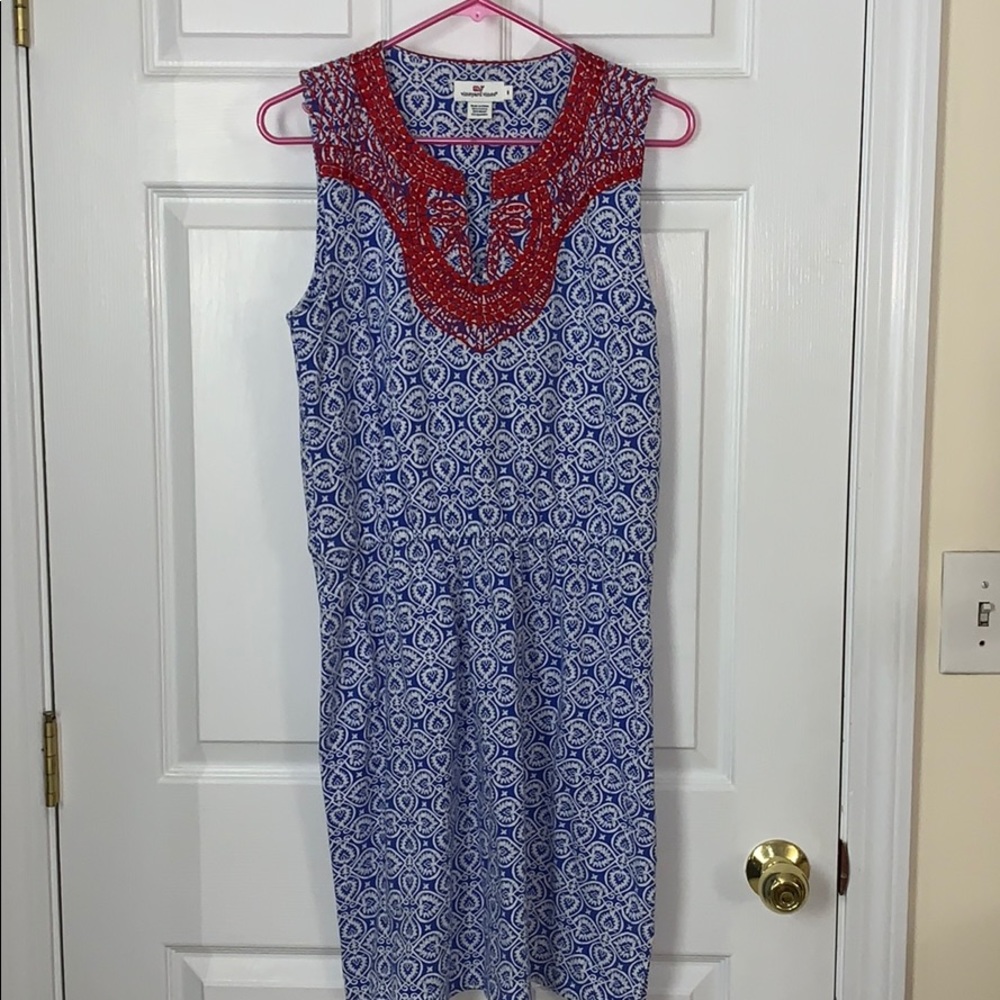 Vineyard Vines Embroidered Dress